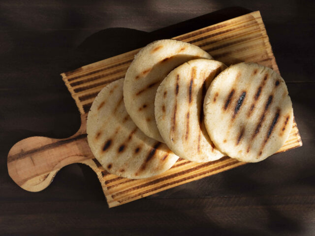 Arepas de queso congeladas