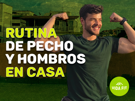 Rutina #1 | ¡Entrena pecho y hombros en casa!