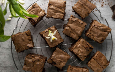 Bites de brownie gluten free