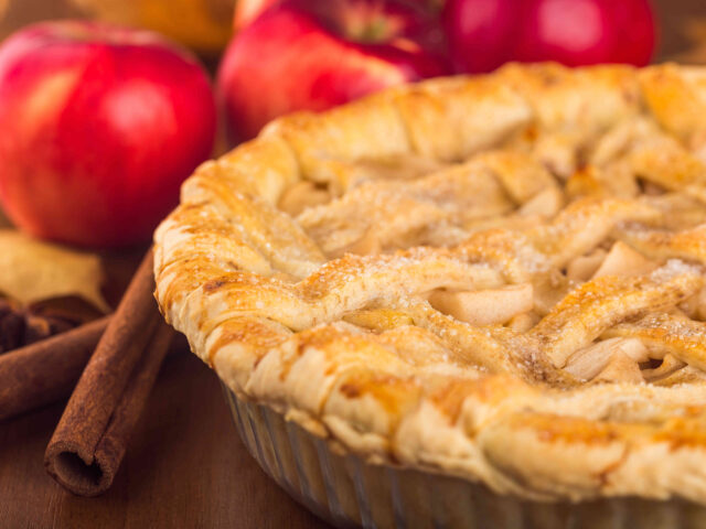 Tarta de manzana con especias