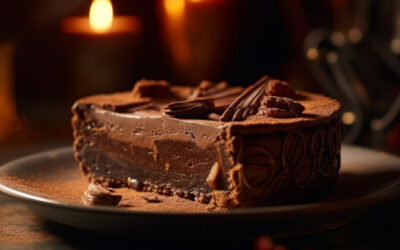 Cheesecake de chocolate