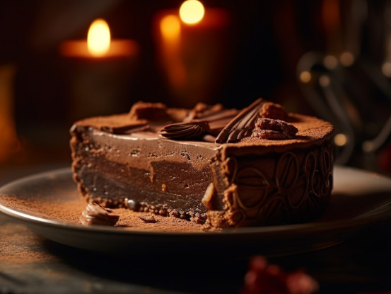 Cheesecake de chocolate